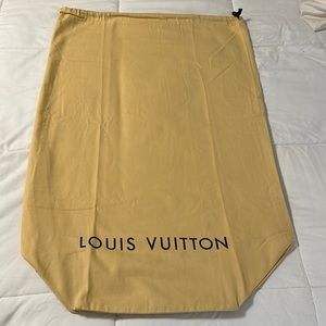 Authentic Louis Vuitton large Dust Bag.